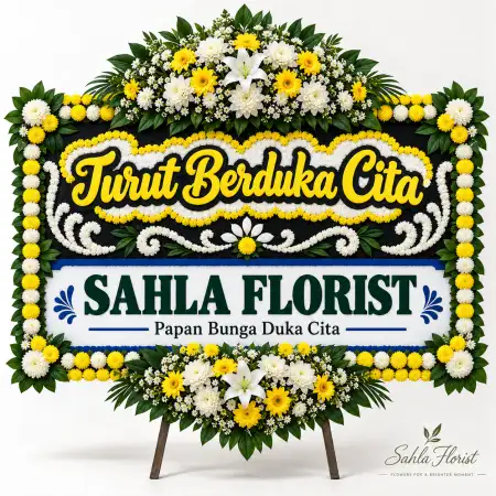 Papan Bunga Duka Madura