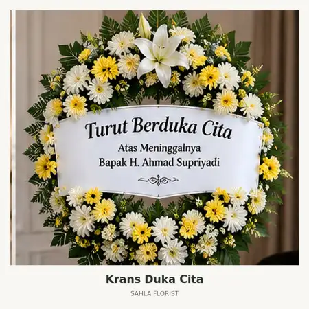 Krans Bunga Duka Madura